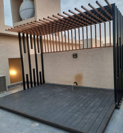 عمل مظلات وسواتر